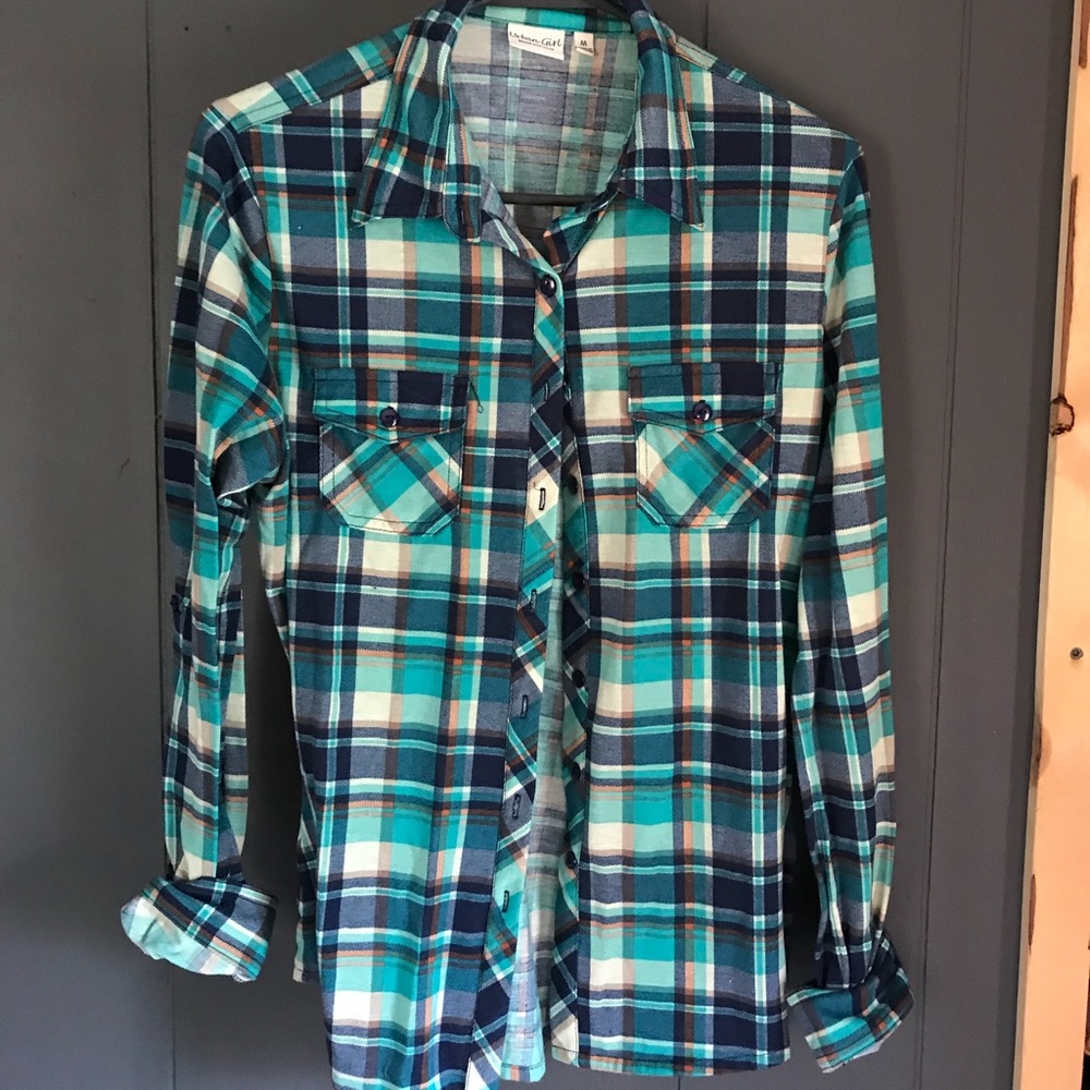 Blue flannel